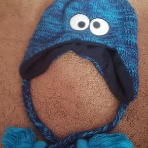 Cookie monster hat